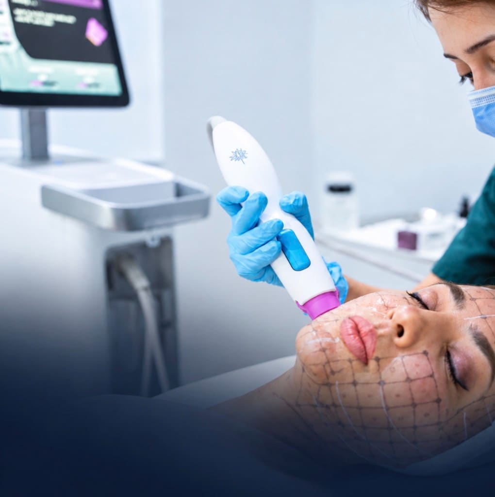 Skin tightening and lifting treatment