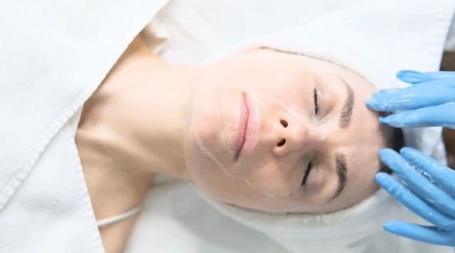 Customized facial treatment at Profile