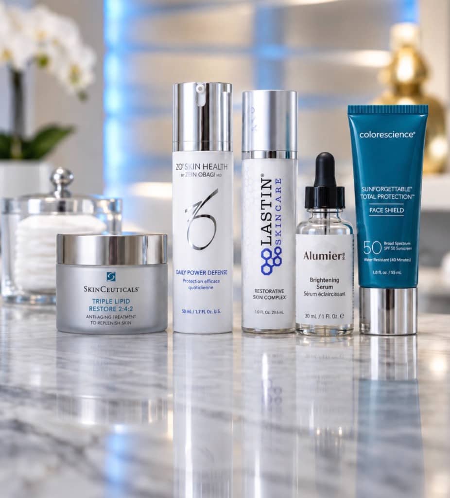 Medical-grade skincare consultation