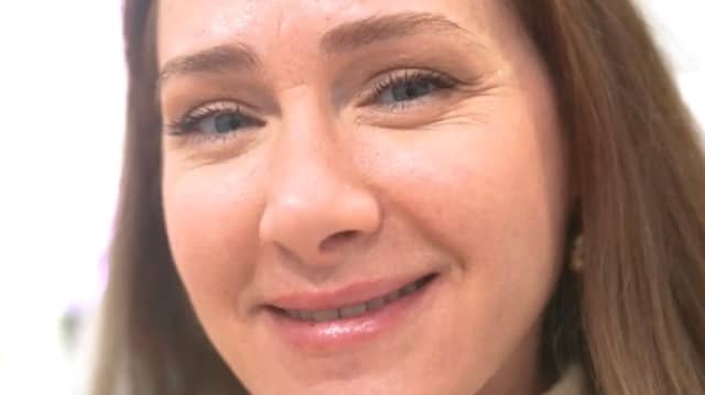 Happy patient after treatment