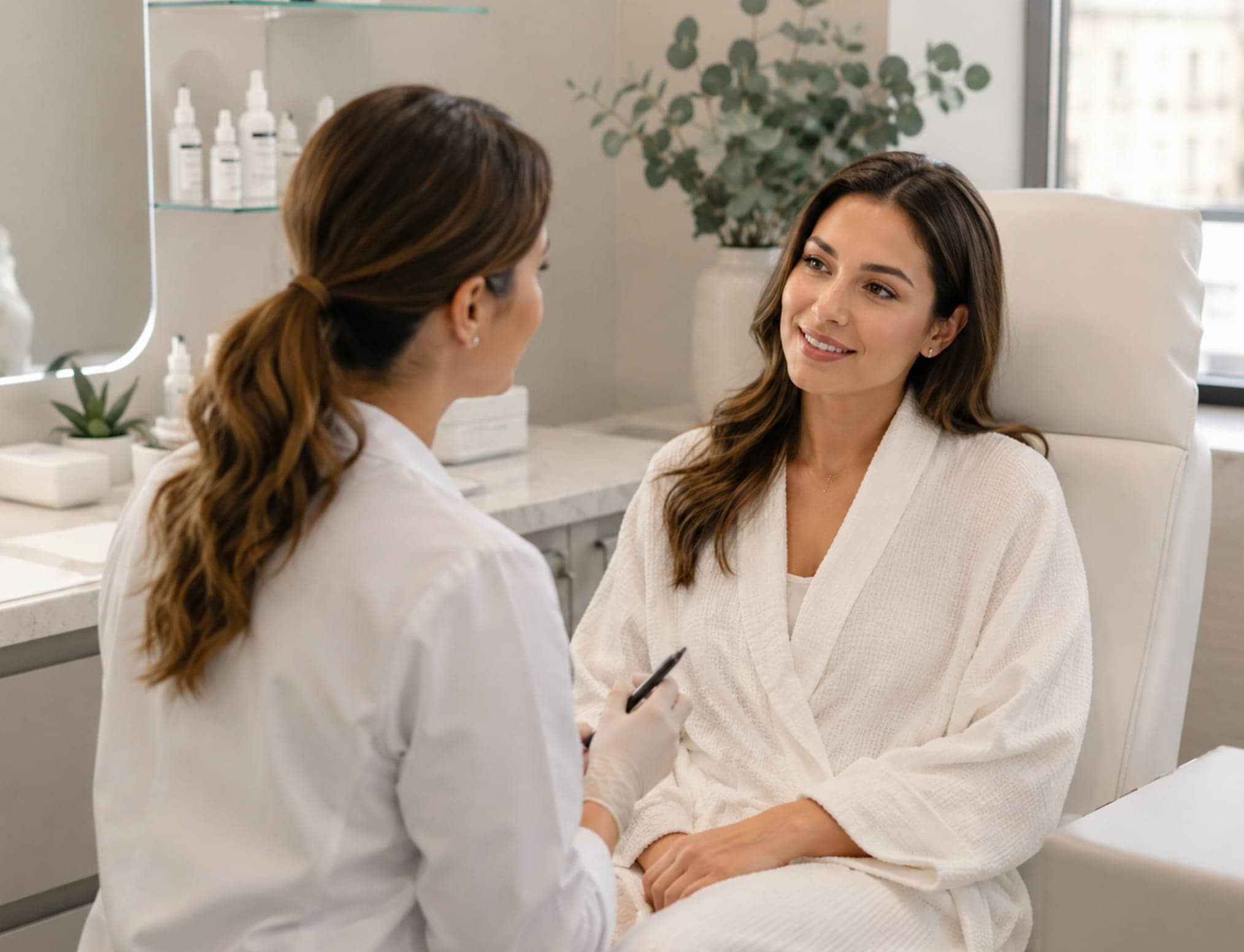 Calm treatment environment at Profile Laser & Skincare