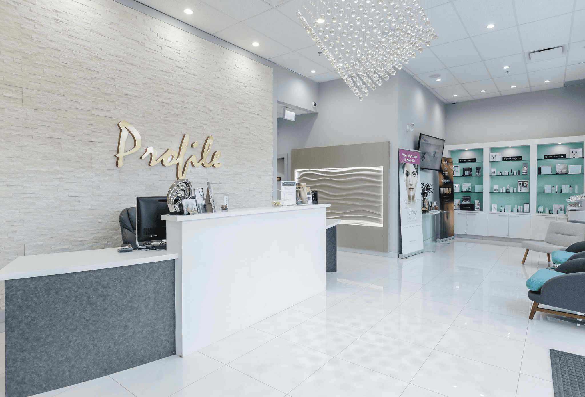 Reception area
